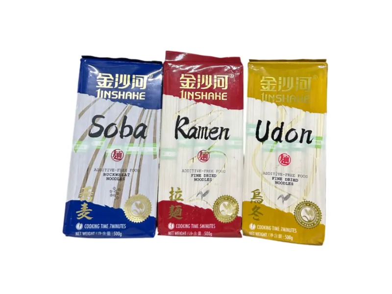 3'LÜ KURU NOODLE SETİ (RAMEN-UDON-SOBA) 500 GR