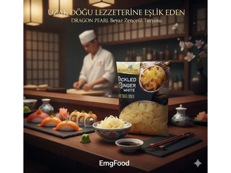 DRAGON PEARL BEYAZ ZENCEFİL TURŞU 1,5 KG