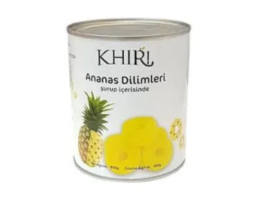 KHIRI ANANAS DİLİM 850 GR