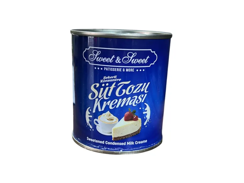 SWEET&SWEET YOĞUNLAŞTIRILMIŞ ŞEKERLİ SÜT TOZU KREMASI 370 G.