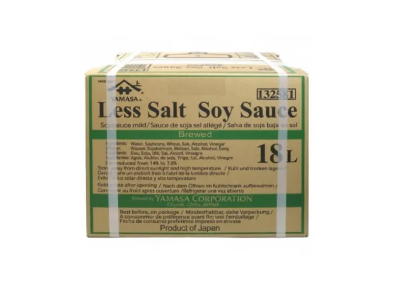 YAMASA SOYA SOSU AZ TUZLU 18 LT