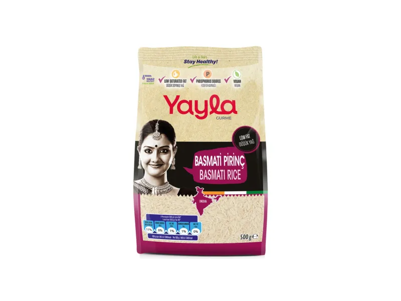 YAYLA GURME BASMATİ PİRİNÇ 500 GR
